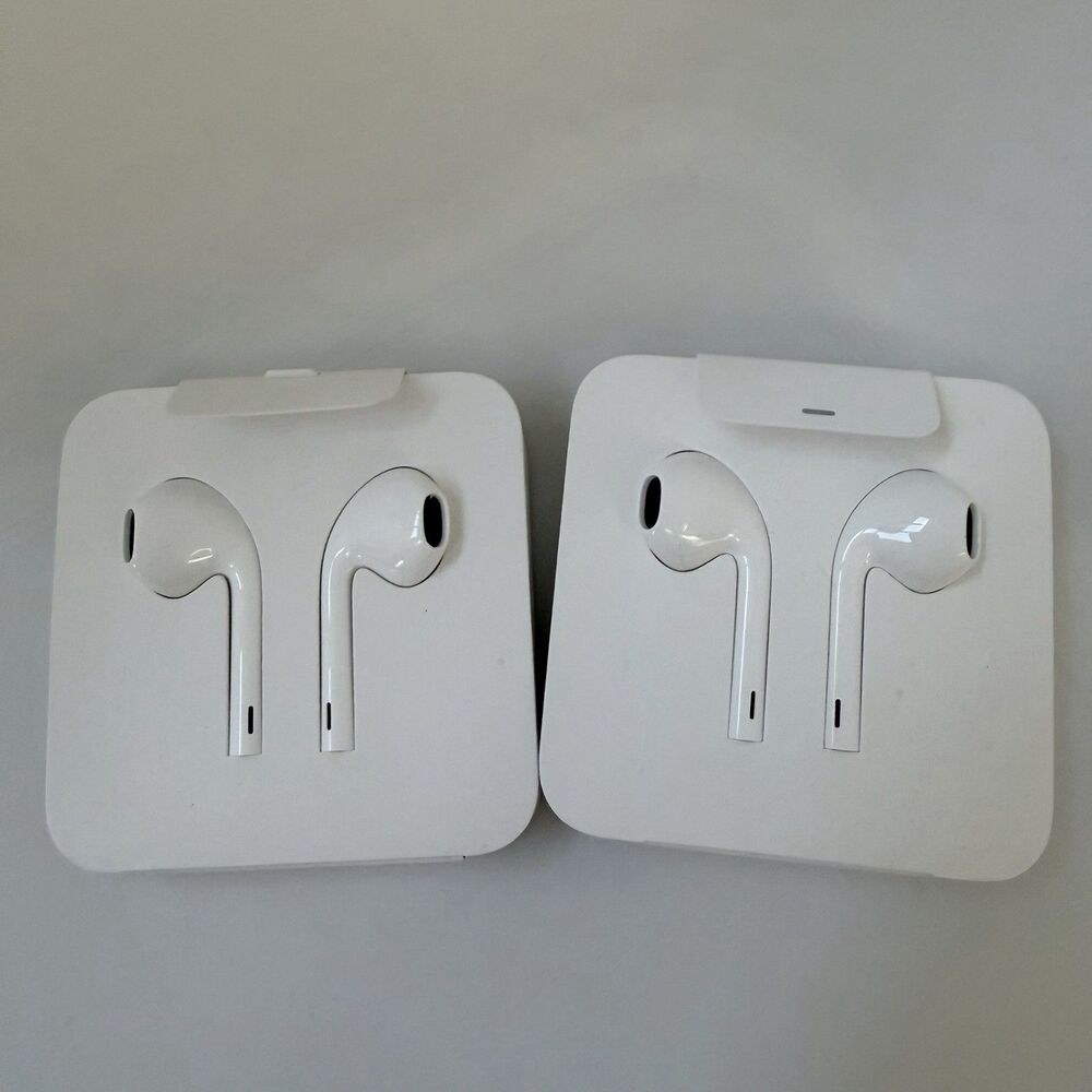 2x Apple EarPods 3.5mm Wired Earbuds Headphones Genuine OEM New